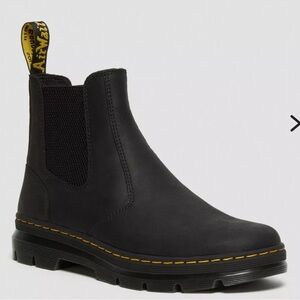 Dr. Martens Black Combat & Moto Boots
